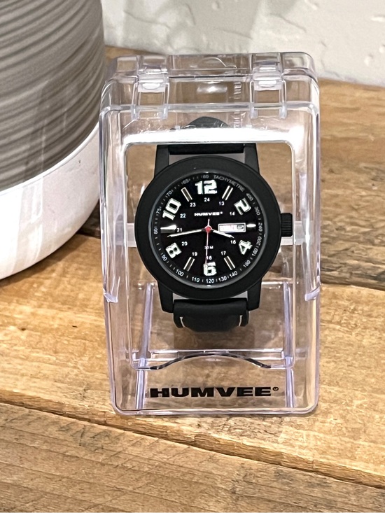 Humvee Other - Humvee Men's Black Tactical Field II Watch HMV-W-HF19-BLK